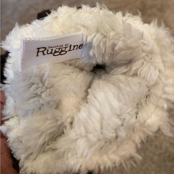 🧶Chunky cable knit mitten with rib knit band and faux fur lining🧶 - Picture 4 of 5